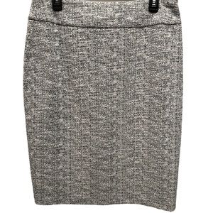 Soho Apparel LTD Women’s Tweed Like Skirt Grey White Black Autumn Career Fashion